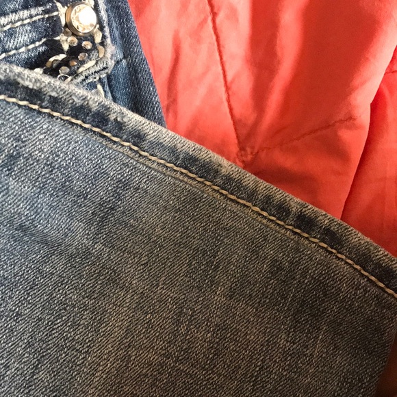 Distressed pocket bootcut miss me jeans - Picture 5 of 5